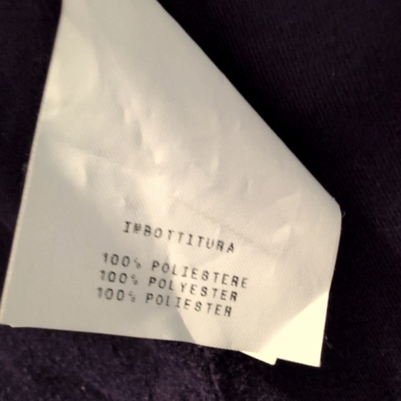 Armani Collezioni Womens Blazer Jacket Purple Size 8 Puffer Fitted Designer Lux - Picture 5 of 7